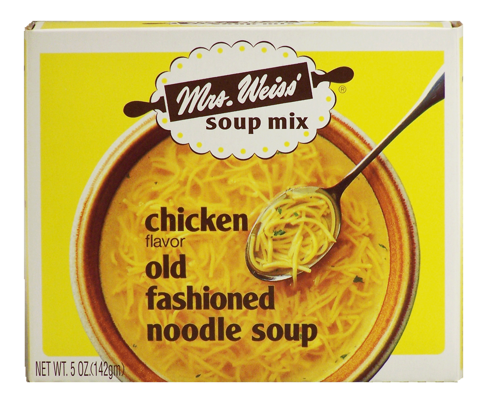 Mrs Weiss'  chicken flavor old fashioned noodle dry soup mix Full-Size Picture